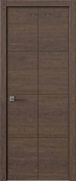 Межкомнатная дверь Tivoli Л-2, цвет - Дуб антик, Без стекла (ДГ)