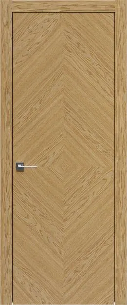 Межкомнатная дверь Tivoli К-1, цвет - Дуб карамель, Без стекла (ДГ)