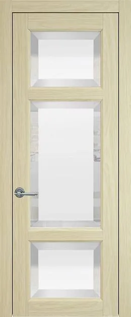 Межкомнатная дверь Siena, цвет - Дуб нордик, Со стеклом (ДО)