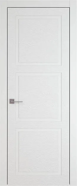 Межкомнатная дверь Tivoli Л-5, цвет - Белая эмаль по шпону (RAL 9003), Без стекла (ДГ)