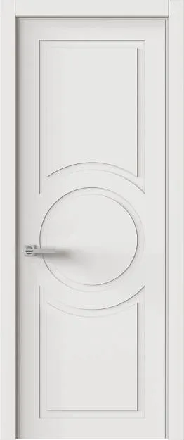 Межкомнатная дверь Tivoli М-5, цвет - Белая эмаль (RAL 9003), Без стекла (ДГ)