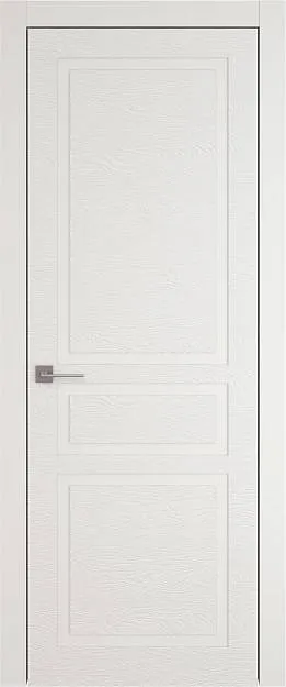 Межкомнатная дверь Tivoli Е-5, цвет - Бежевая эмаль по шпону (RAL 9010), Без стекла (ДГ)
