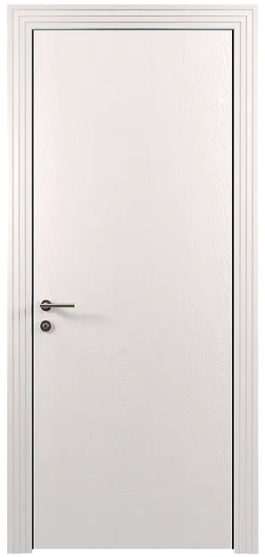 Межкомнатная дверь Tivoli А-1, цвет - Белая эмаль по шпону (RAL 9003), Без стекла (ДГ)