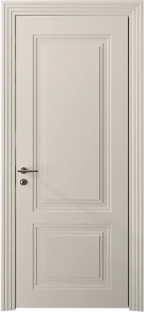 Межкомнатная дверь Dinastia Neo Classic Scalino, цвет - Бежевая эмаль (RAL 9010), Без стекла (ДГ)