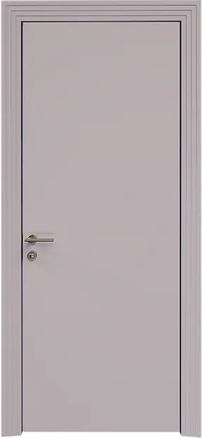 Межкомнатная дверь Tivoli А-1, цвет - Серый Флокс эмаль (RAL без номера), Без стекла (ДГ)