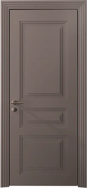 Межкомнатная дверь Imperia-R Neo Classic Scalino, цвет - Теплый Серый эмаль (RAL 040-60-05), Без стекла (ДГ)