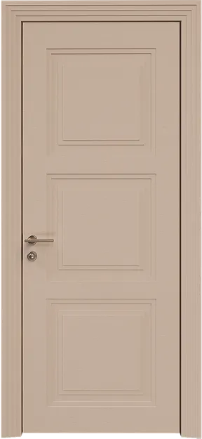 Межкомнатная дверь Millano Neo Classic Scalino, цвет - Серый цемент эмаль по шпону (RAL 060-70-10), Без стекла (ДГ)