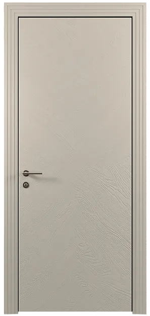 Межкомнатная дверь Tivoli И-1, цвет - Жемчужная эмаль по шпону (RAL 1013), Без стекла (ДГ)