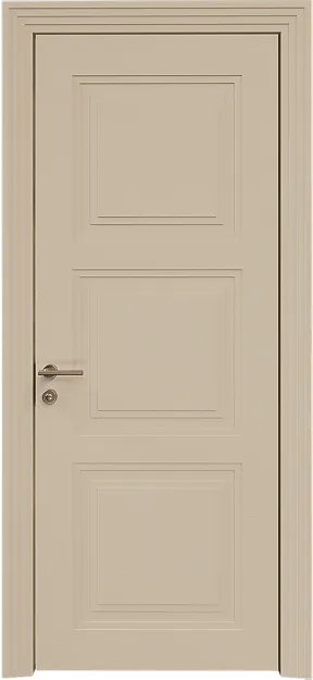 Межкомнатная дверь Millano Neo Classic Scalino, цвет - Бежевый Мел эмаль по шпону (RAL 075-80-10), Без стекла (ДГ)