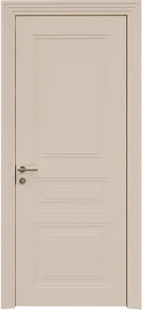 Межкомнатная дверь Imperia-R Neo Classic Scalino, цвет - Бежевая эмаль по шпону (RAL 9010), Без стекла (ДГ)