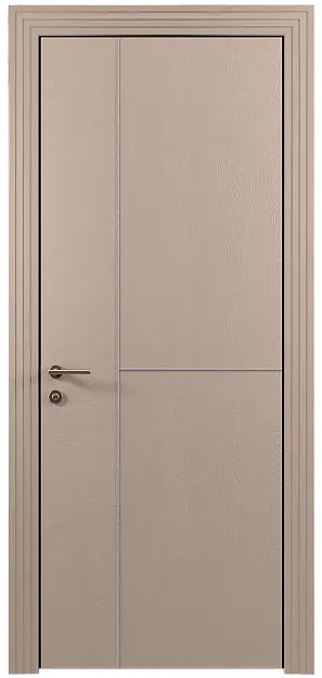 Межкомнатная дверь Tivoli Г-1, цвет - Бежевое Ядро Миндаля эмаль по шпону (RAL 070-85-05), Без стекла (ДГ)