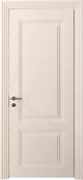 Межкомнатная дверь Dinastia Neo Classic Scalino, цвет - Грязный Белый эмаль (RAL 070-90-05), Без стекла (ДГ)