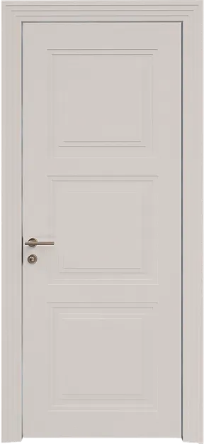 Межкомнатная дверь Millano Neo Classic Scalino, цвет - Белая эмаль по шпону (RAL 9003), Без стекла (ДГ)