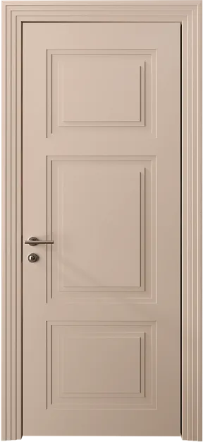Межкомнатная дверь Siena Neo Classic Scalino, цвет - Серый цемент эмаль (RAL 060-70-10), Без стекла (ДГ)