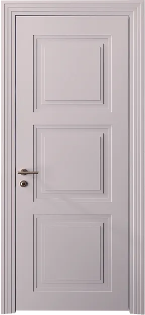 Межкомнатная дверь Millano Neo Classic Scalino, цвет - Серый Флокс эмаль (RAL без номера), Без стекла (ДГ)