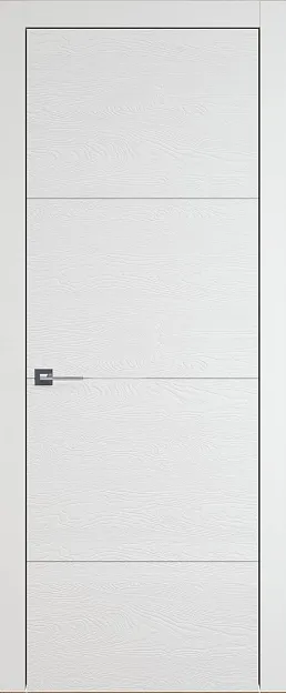 Межкомнатная дверь Tivoli Г-2, цвет - Белая эмаль по шпону (RAL 9003), Без стекла (ДГ)