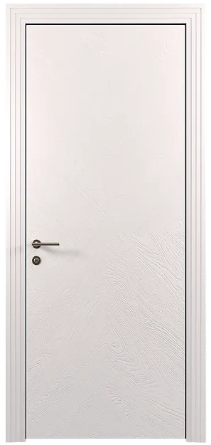 Межкомнатная дверь Tivoli И-1, цвет - Белая эмаль по шпону (RAL 9003), Без стекла (ДГ)