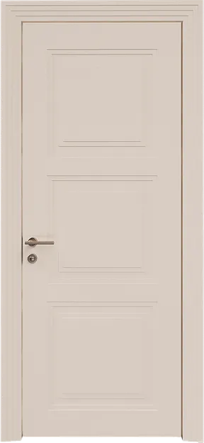 Межкомнатная дверь Millano Neo Classic Scalino, цвет - Грязный Белый эмаль по шпону (RAL 070-90-05), Без стекла (ДГ)