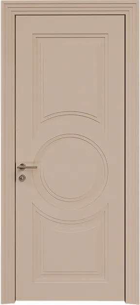 Межкомнатная дверь Ravenna Neo Classic Scalino, цвет - Серый цемент эмаль по шпону (RAL 060-70-10), Без стекла (ДГ)