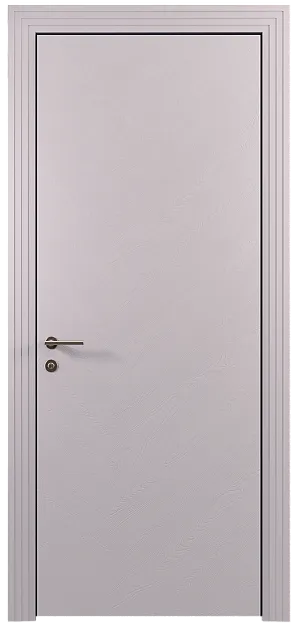 Межкомнатная дверь Tivoli Л-1, цвет - Серый Флокс эмаль по шпону (RAL без номера), Без стекла (ДГ)