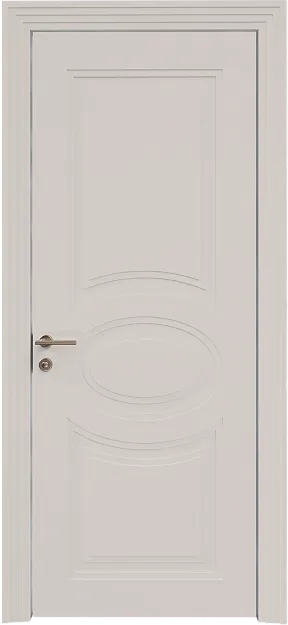 Межкомнатная дверь Florencia Neo Classic Scalino, цвет - Белая эмаль по шпону (RAL 9003), Без стекла (ДГ)