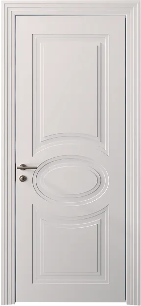 Межкомнатная дверь Florencia Neo Classic Scalino, цвет - Белая эмаль (RAL 9003), Без стекла (ДГ)