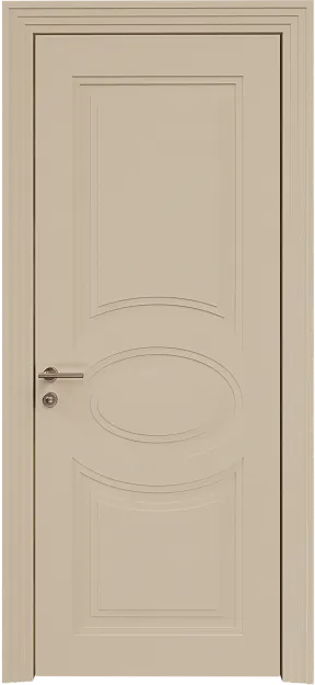 Межкомнатная дверь Florencia Neo Classic Scalino, цвет - Бежевый Мел эмаль по шпону (RAL 075-80-10), Без стекла (ДГ)