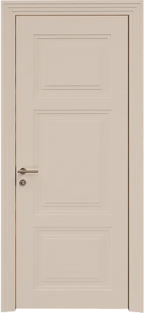 Межкомнатная дверь Siena Neo Classic Scalino, цвет - Бежевое Ядро Миндаля эмаль по шпону (RAL 070-85-05), Без стекла (ДГ)