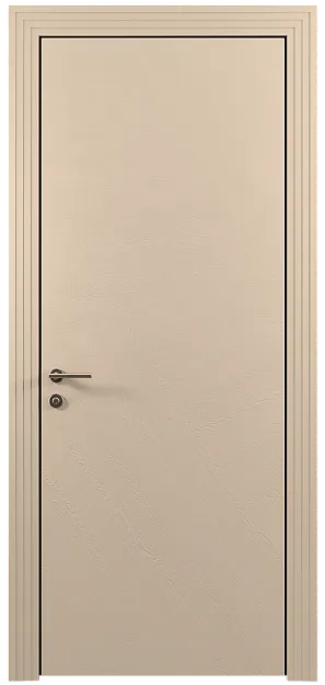 Межкомнатная дверь Tivoli М-1, цвет - Бежевый Мел эмаль по шпону (RAL 075-80-10), Без стекла (ДГ)
