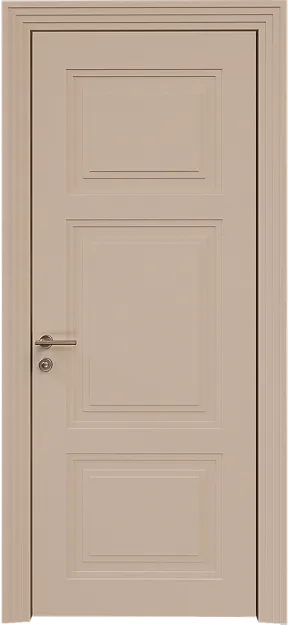 Межкомнатная дверь Siena Neo Classic Scalino, цвет - Серый цемент эмаль по шпону (RAL 060-70-10), Без стекла (ДГ)