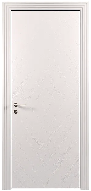 Межкомнатная дверь Tivoli К-1, цвет - Белая эмаль по шпону (RAL 9003), Без стекла (ДГ)