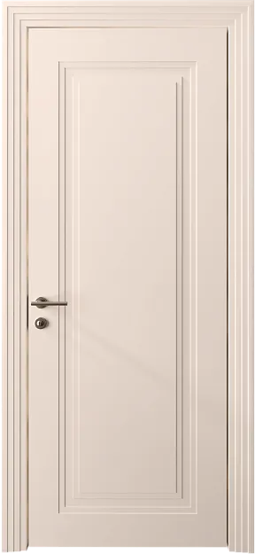 Межкомнатная дверь Domenica Neo Classic Scalino, цвет - Грязный Белый эмаль (RAL 070-90-05), Без стекла (ДГ)