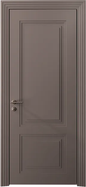 Межкомнатная дверь Dinastia Neo Classic Scalino, цвет - Теплый Серый эмаль (RAL 040-60-05), Без стекла (ДГ)