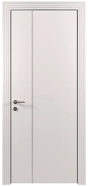 Межкомнатная дверь Tivoli В-1, цвет - Белая эмаль (RAL 9003), Без стекла (ДГ)