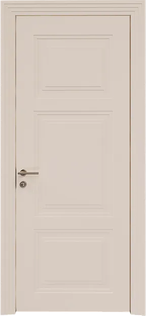 Межкомнатная дверь Siena Neo Classic Scalino, цвет - Грязный Белый эмаль по шпону (RAL 070-90-05), Без стекла (ДГ)