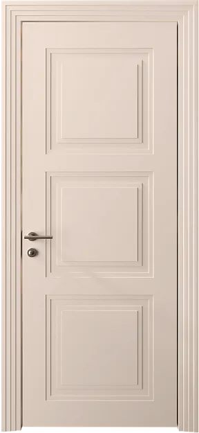 Межкомнатная дверь Millano Neo Classic Scalino, цвет - Бежевое Ядро Миндаля эмаль (RAL 070-85-05), Без стекла (ДГ)