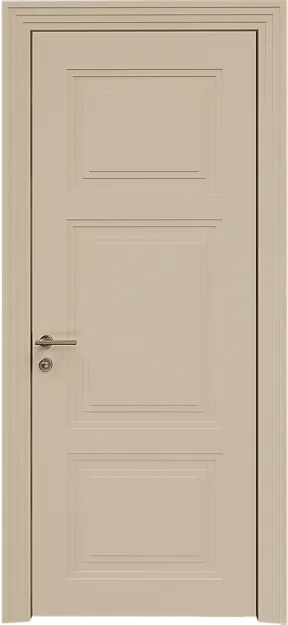 Межкомнатная дверь Siena Neo Classic Scalino, цвет - Бежевый Мел эмаль по шпону (RAL 075-80-10), Без стекла (ДГ)