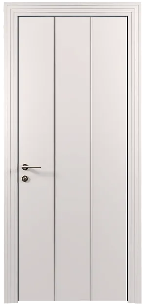 Межкомнатная дверь Tivoli Б-1, цвет - Белая эмаль (RAL 9003), Без стекла (ДГ)