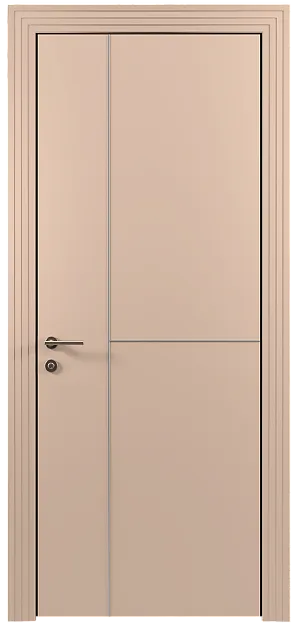 Межкомнатная дверь Tivoli Г-1, цвет - Серый цемент эмаль (RAL 060-70-10), Без стекла (ДГ)
