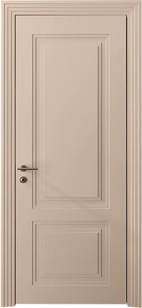Межкомнатная дверь Dinastia Neo Classic Scalino, цвет - Серый цемент эмаль (RAL 060-70-10), Без стекла (ДГ)