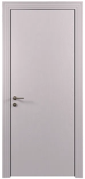 Межкомнатная дверь Tivoli А-1, цвет - Серый Флокс эмаль по шпону (RAL без номера), Без стекла (ДГ)