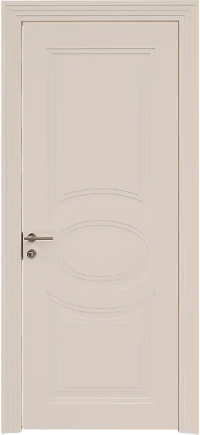 Межкомнатная дверь Florencia Neo Classic Scalino, цвет - Грязный Белый эмаль по шпону (RAL 070-90-05), Без стекла (ДГ)