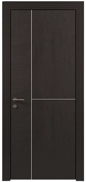 Межкомнатная дверь Tivoli Г-1, цвет - Теплый Серый эмаль по шпону (RAL 040-60-05), Без стекла (ДГ)