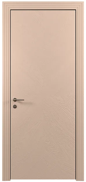Межкомнатная дверь Tivoli И-1, цвет - Серый цемент эмаль по шпону (RAL 060-70-10), Без стекла (ДГ)