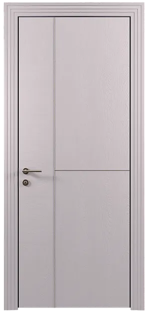 Межкомнатная дверь Tivoli Г-1, цвет - Серый Флокс эмаль по шпону (RAL без номера), Без стекла (ДГ)