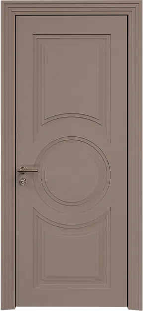 Межкомнатная дверь Ravenna Neo Classic Scalino, цвет - Серая стяжка эмаль по шпону (RAL 060-60-05), Без стекла (ДГ)