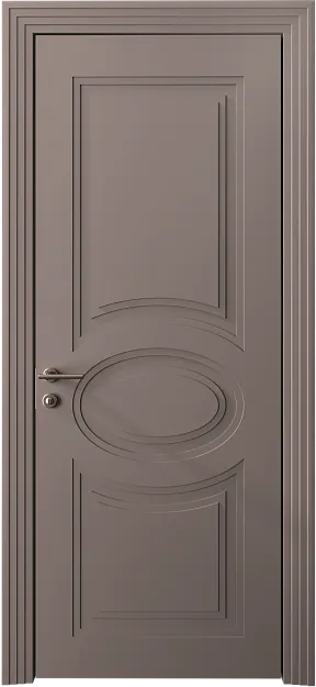 Межкомнатная дверь Florencia Neo Classic Scalino, цвет - Серая стяжка эмаль (RAL 060-60-05), Без стекла (ДГ)