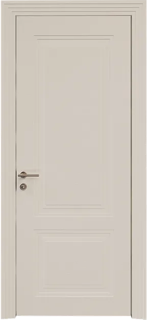 Межкомнатная дверь Dinastia Neo Classic Scalino, цвет - Бежевая эмаль по шпону (RAL 9010), Без стекла (ДГ)