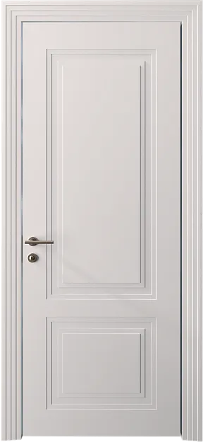 Межкомнатная дверь Dinastia Neo Classic Scalino, цвет - Белая эмаль (RAL 9003), Без стекла (ДГ)