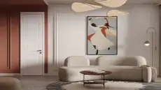 Дверь Ravenna Neo Classic / Равенна Нео Классик Белая эмаль по шпону 9003 Распашная